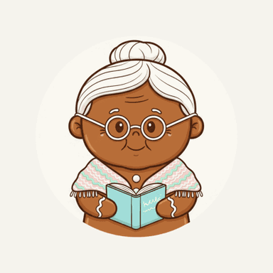 Gingerbread grandmother character